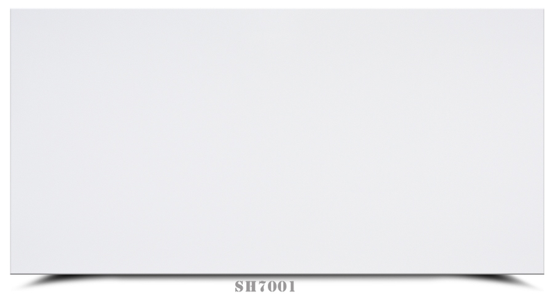 Super White Quartz Slab SH7001