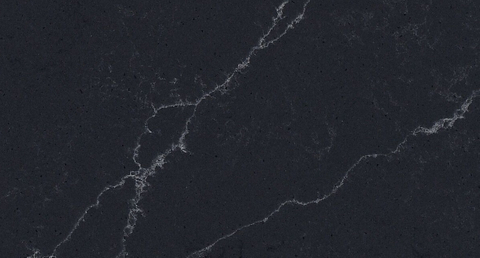 Fine Lines Black Quartz Slab SH5183