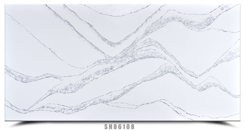 White Quartz with Blue And Gray Veins SH86108