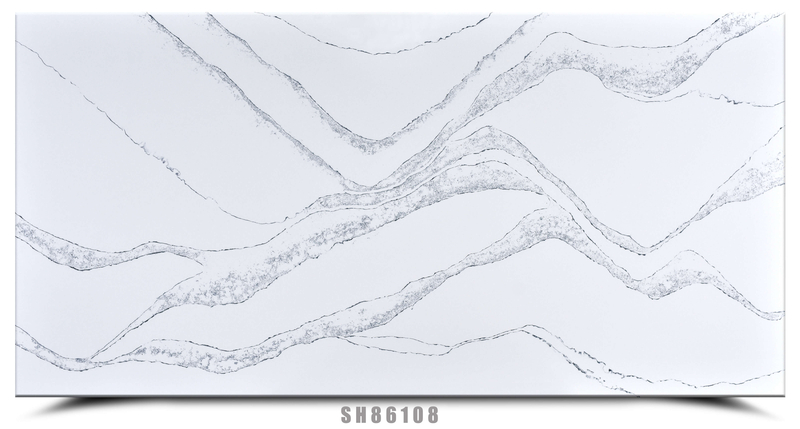 White Quartz with Blue And Gray Veins SH86108