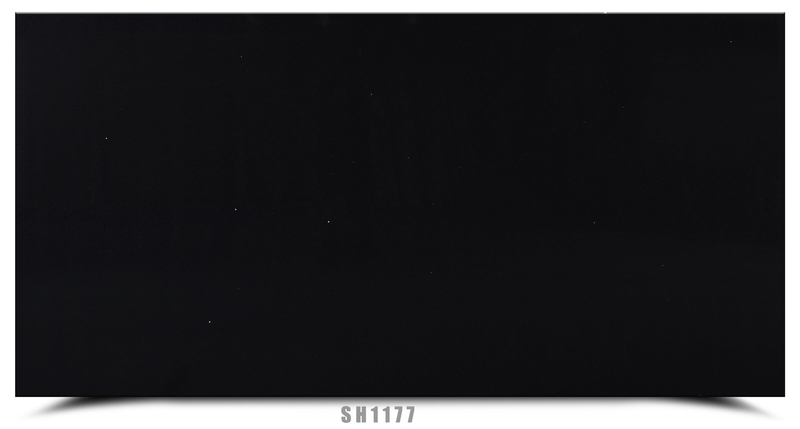 Black Galaxy Quartz Slabs SH1177