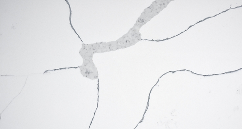 White Gray Quartz Slabs SH6111