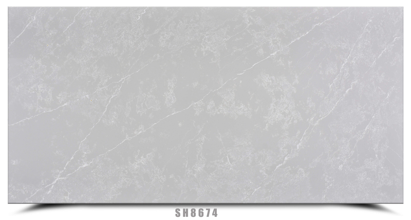 Cement Ash Quartz with White Veins SH8674