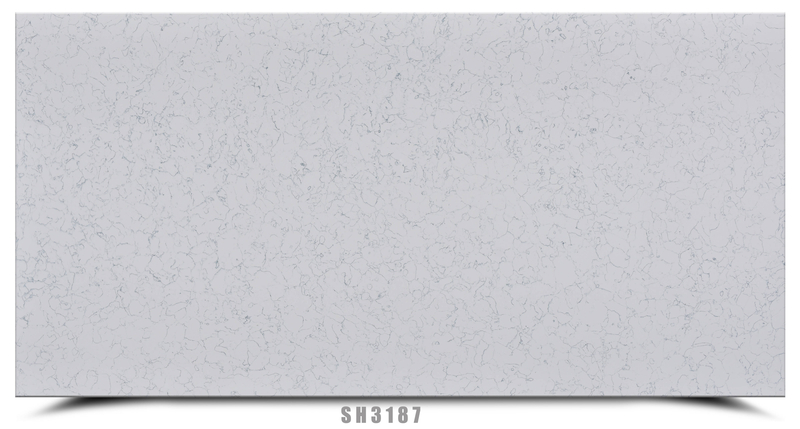 White Quartz with Blue Veins SH3187