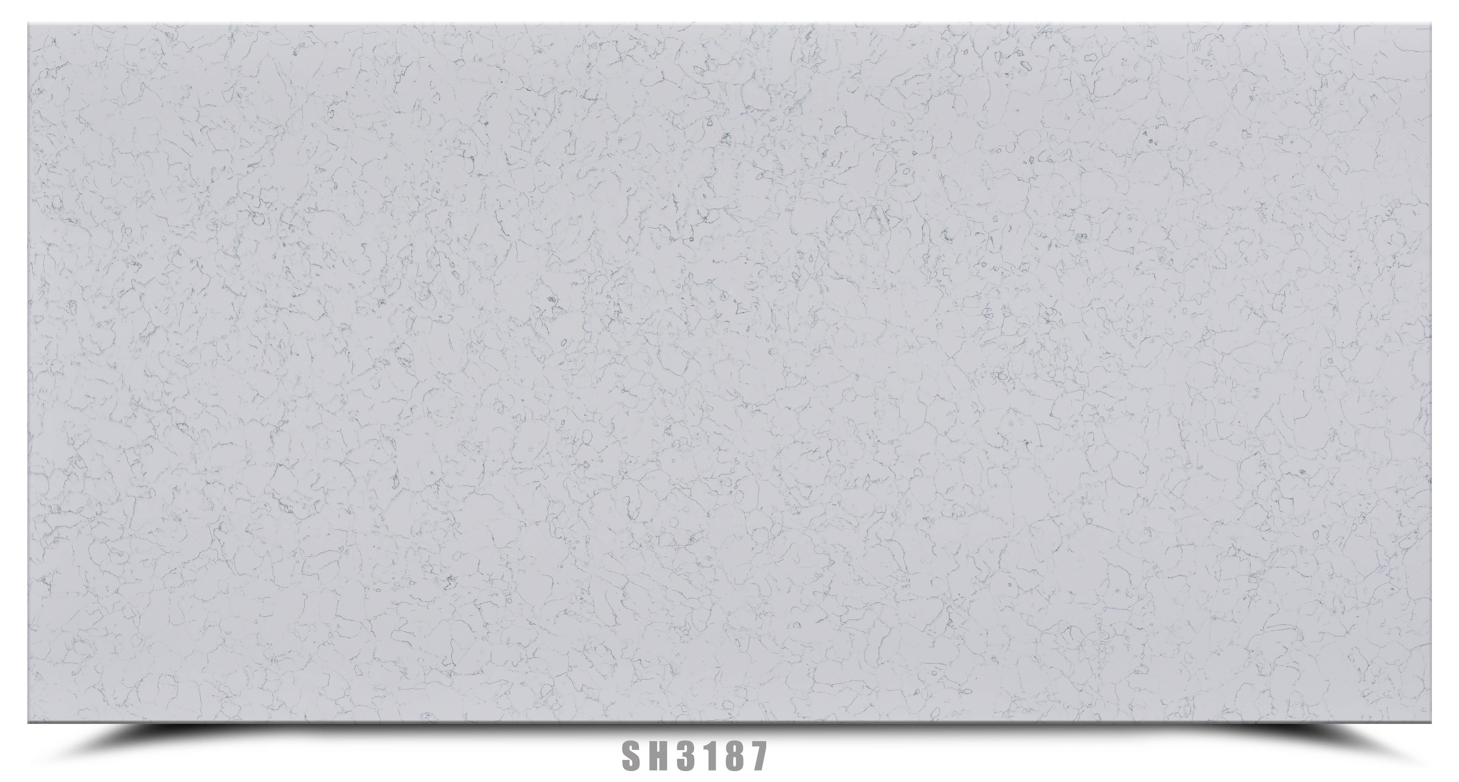 white quartz with blue veins SH3187 - Buy calacatta quartz slab ...