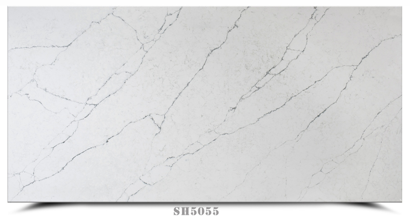 Bianco Carrara Quartz Slab SH5055C