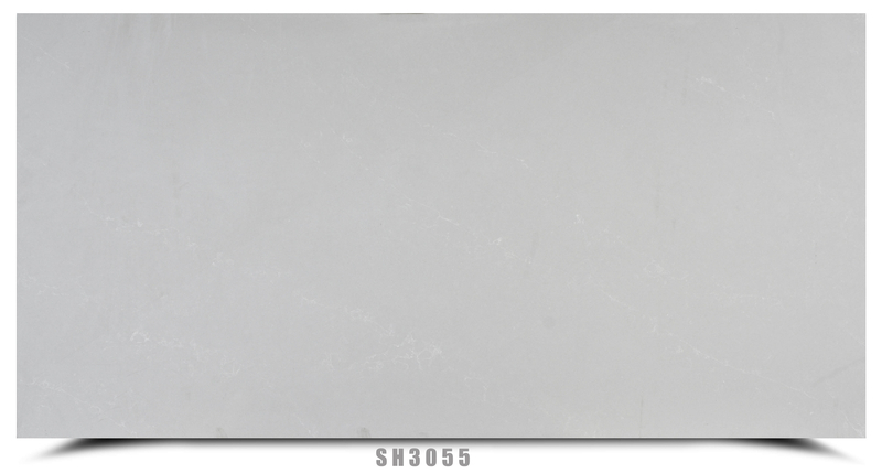 White Veined Grey Cloud Quartz SH3055