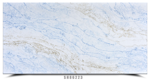 Calacatta Blue Lux Quartz SH86223