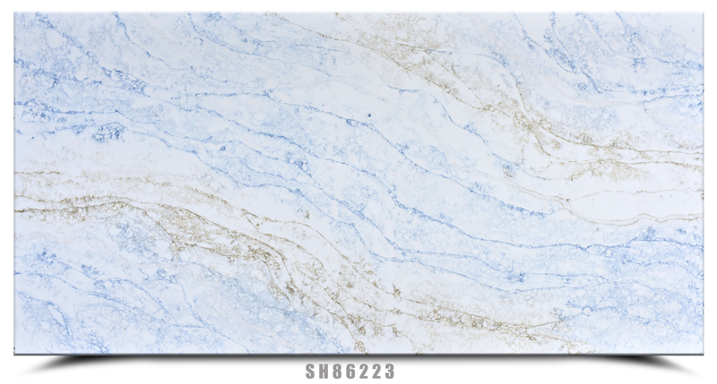 Calacatta Blue Lux Quartz SH86223