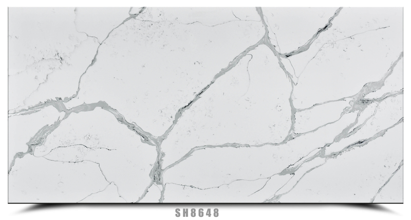 Calacatta Sottile Quartz SH8648