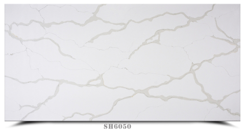 White Quartz with Grey Veins SH6050
