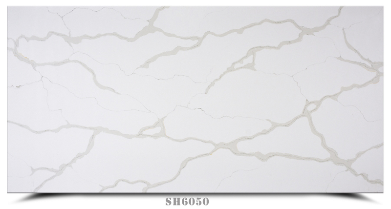 White Quartz with Grey Veins SH6050