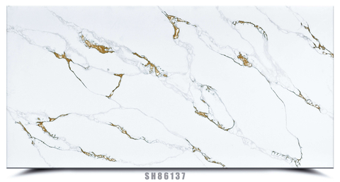Calacatta Patriotic Quartz SH86137