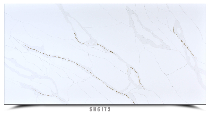 Calacatta Sky Gold Quartz SH6175