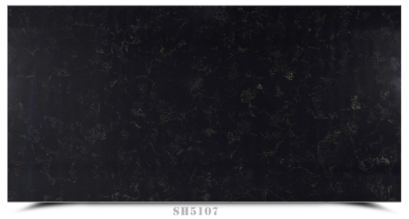 Black Quartz with Gold Veins SH5107