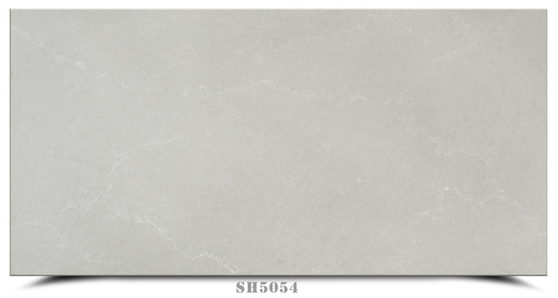 Grey Quartz Slab with White Veins SH5054